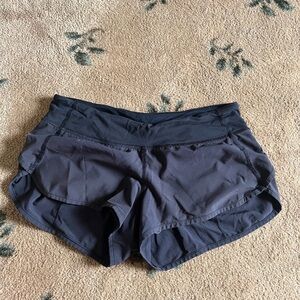 lululemon athletica Black Athletic Shorts